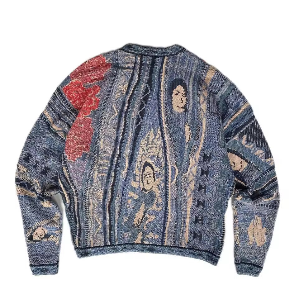 Dominion Art Sweater - BLUE