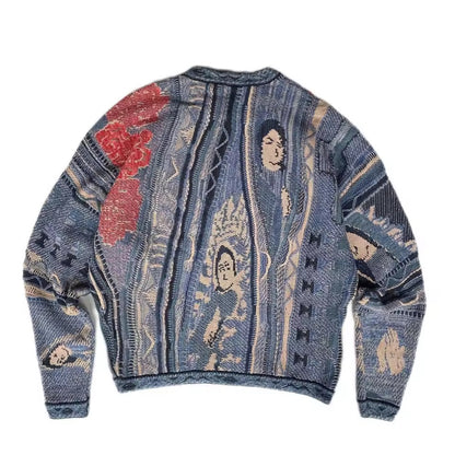 Dominion Art Sweater - BLUE