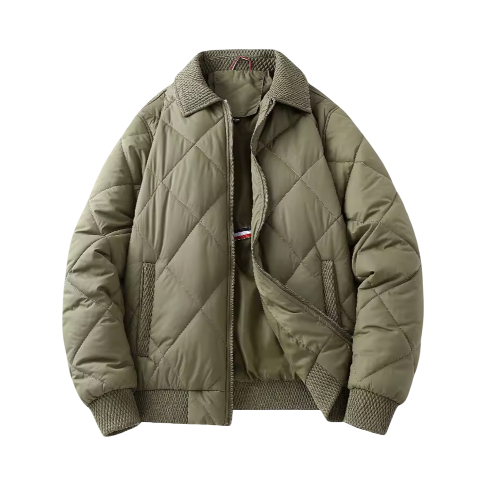 Army Guilted Bomber Jacket