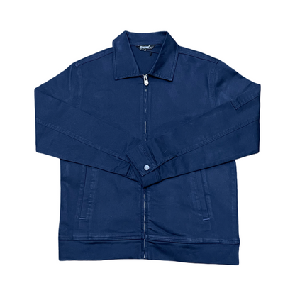 Cotton Jacket- Navy