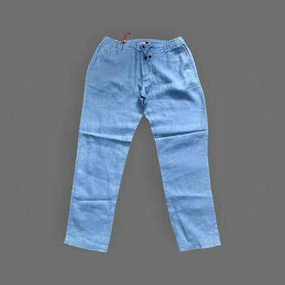Sky Blue Linen Pants