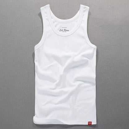Classic Cotton Undershirt- White