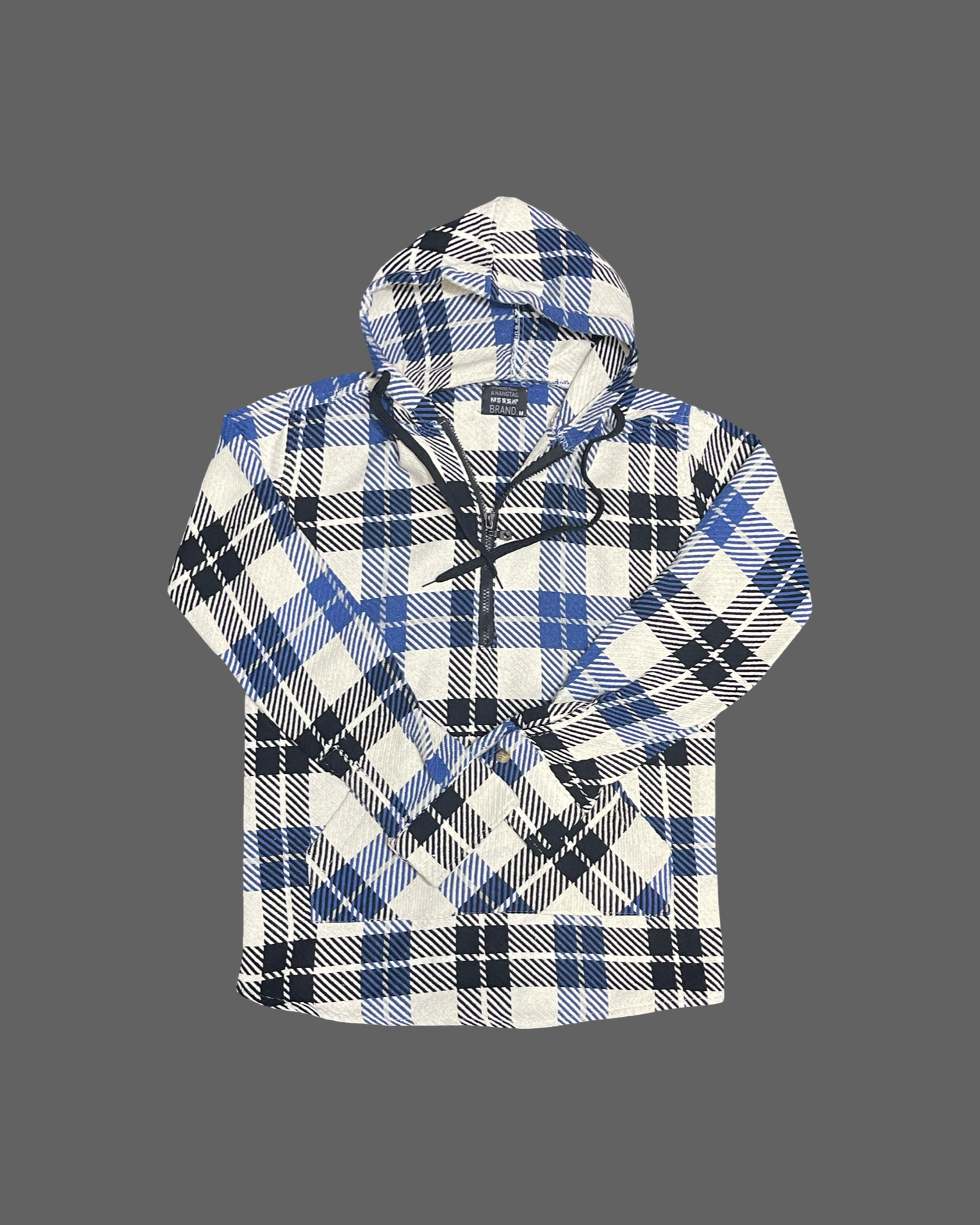 Hooded Flannel Shirt