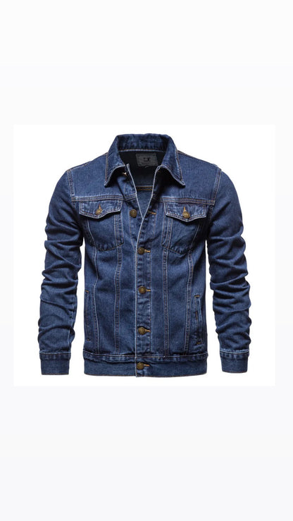 Dark Blue Denim Jacket