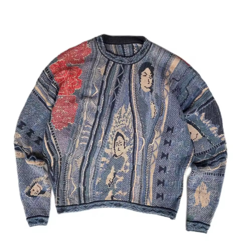 Dominion Art Sweater - BLUE