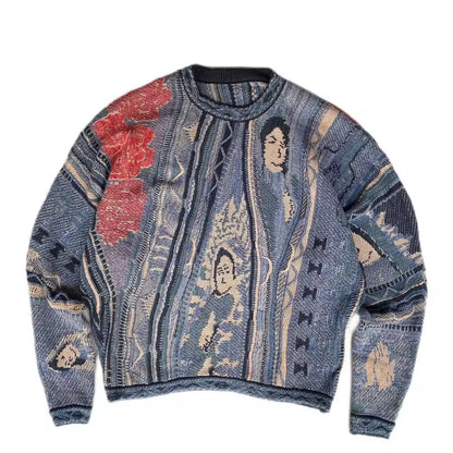 Dominion Art Sweater - BLUE