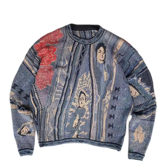 Dominion Art Sweater - BLUE
