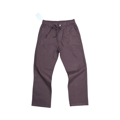Pastel Burgundy Linen Pant