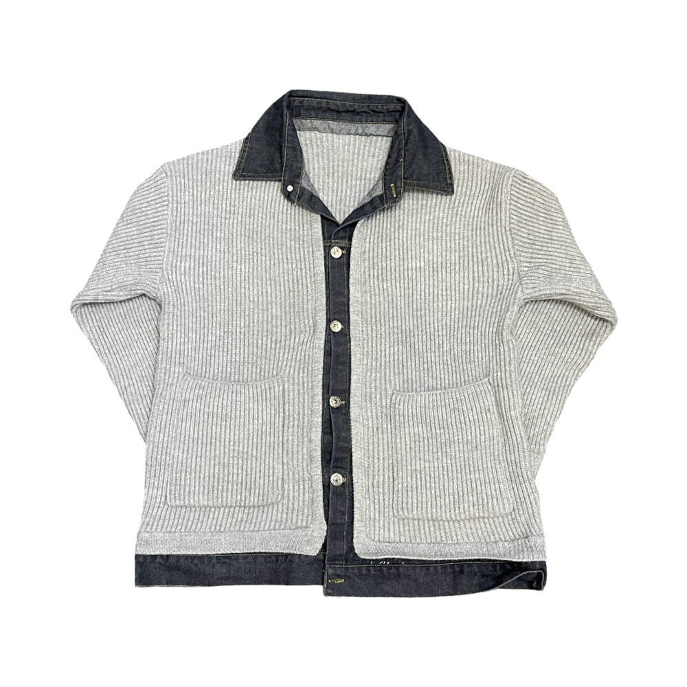 Stylish Cardigan Sweater (Grey)