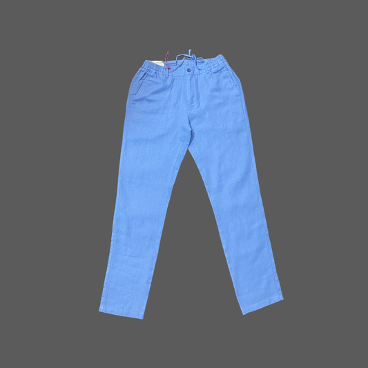 Sky Blue Linen Pants