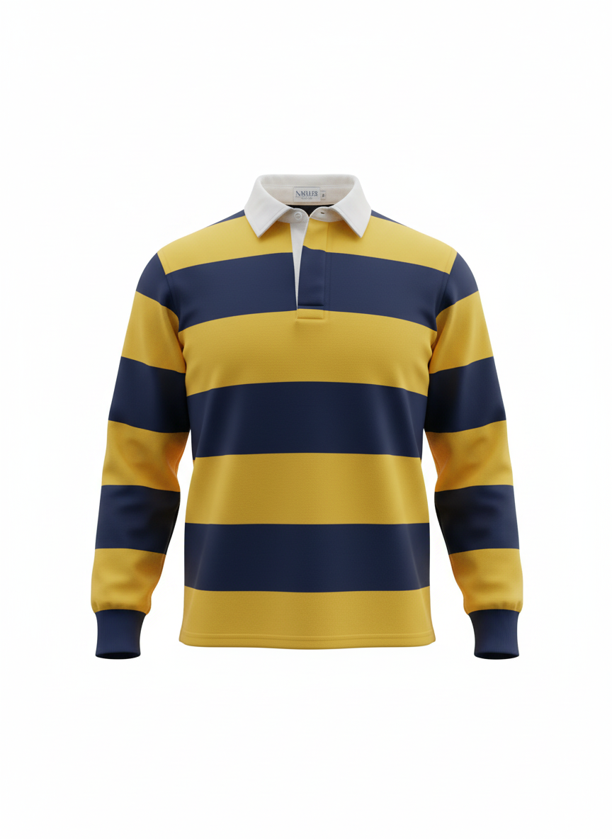 Alfa9 Rugby Shirts- Mustard