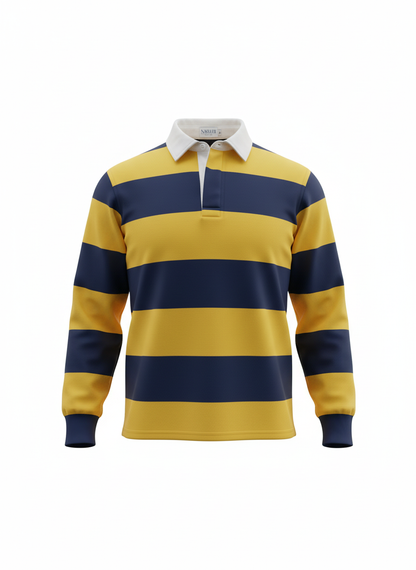 Alfa9 Rugby Shirts- Mustard
