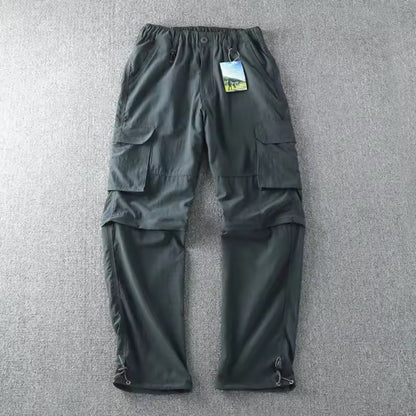 Light Cargo Pants (Grey)