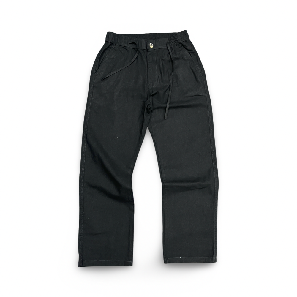 Black Linen Pants Buggy