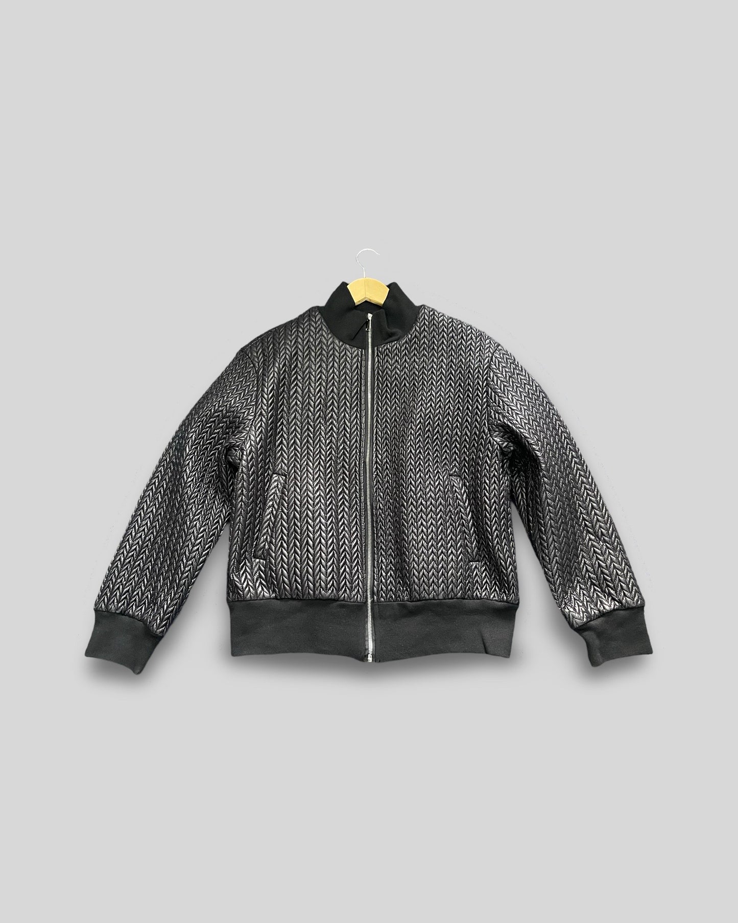 Chain Link Bomber Jacket