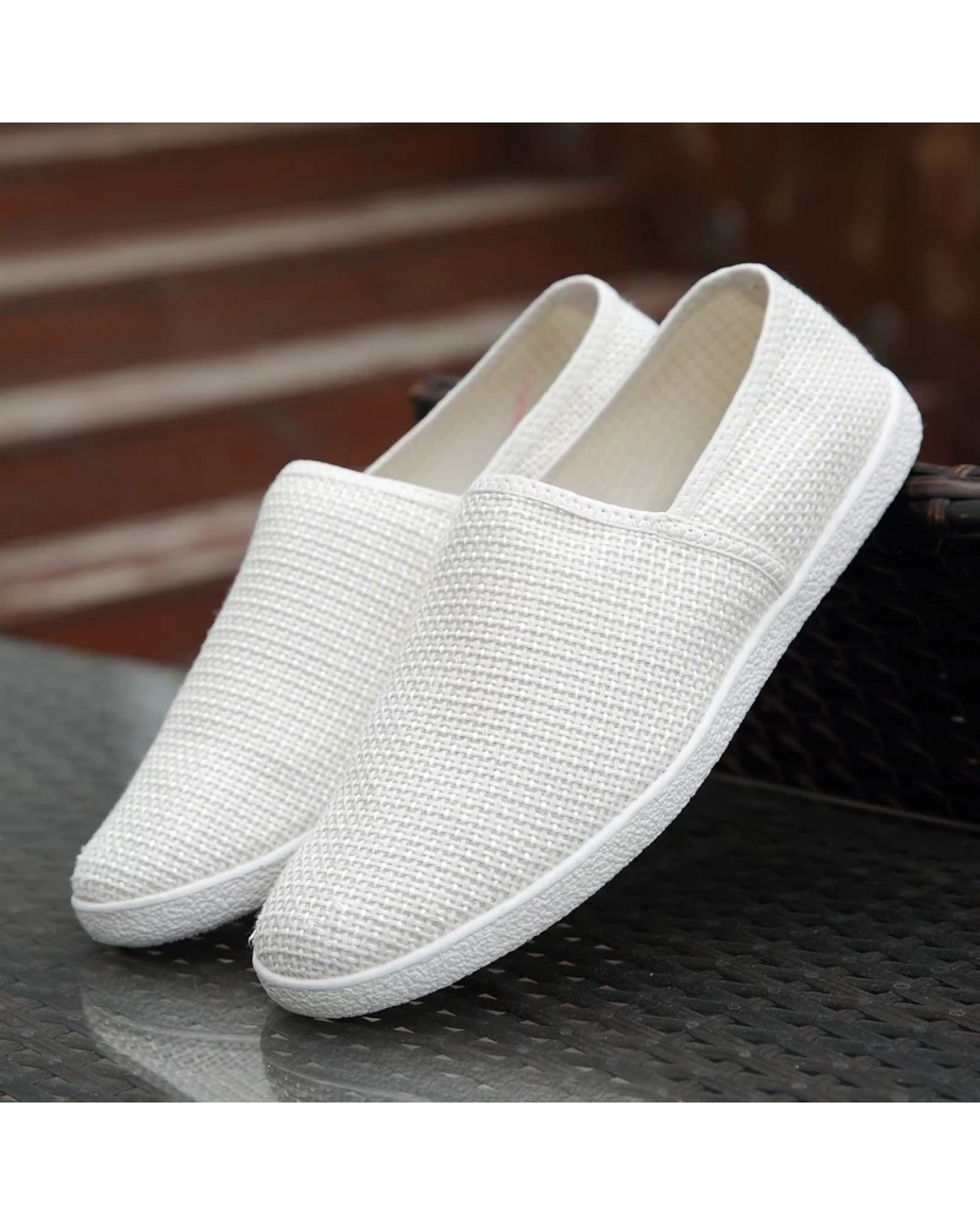 Mesh Slip On(White)