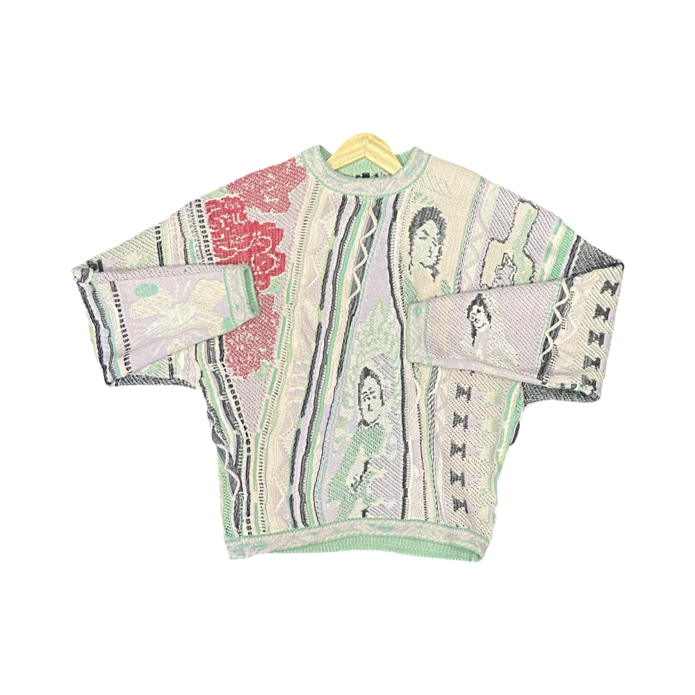 Dominion Art Sweater - BEIGE