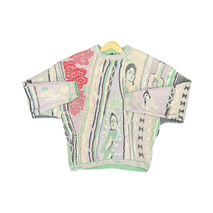 Dominion Art Sweater - BEIGE
