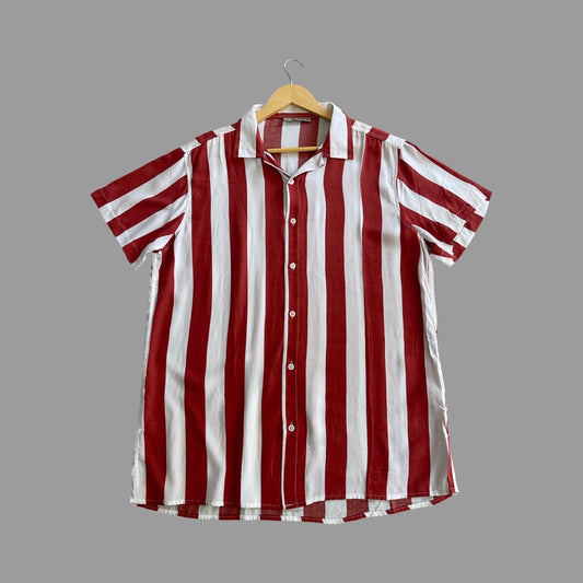 Camp Collar Shirt (Maroon)