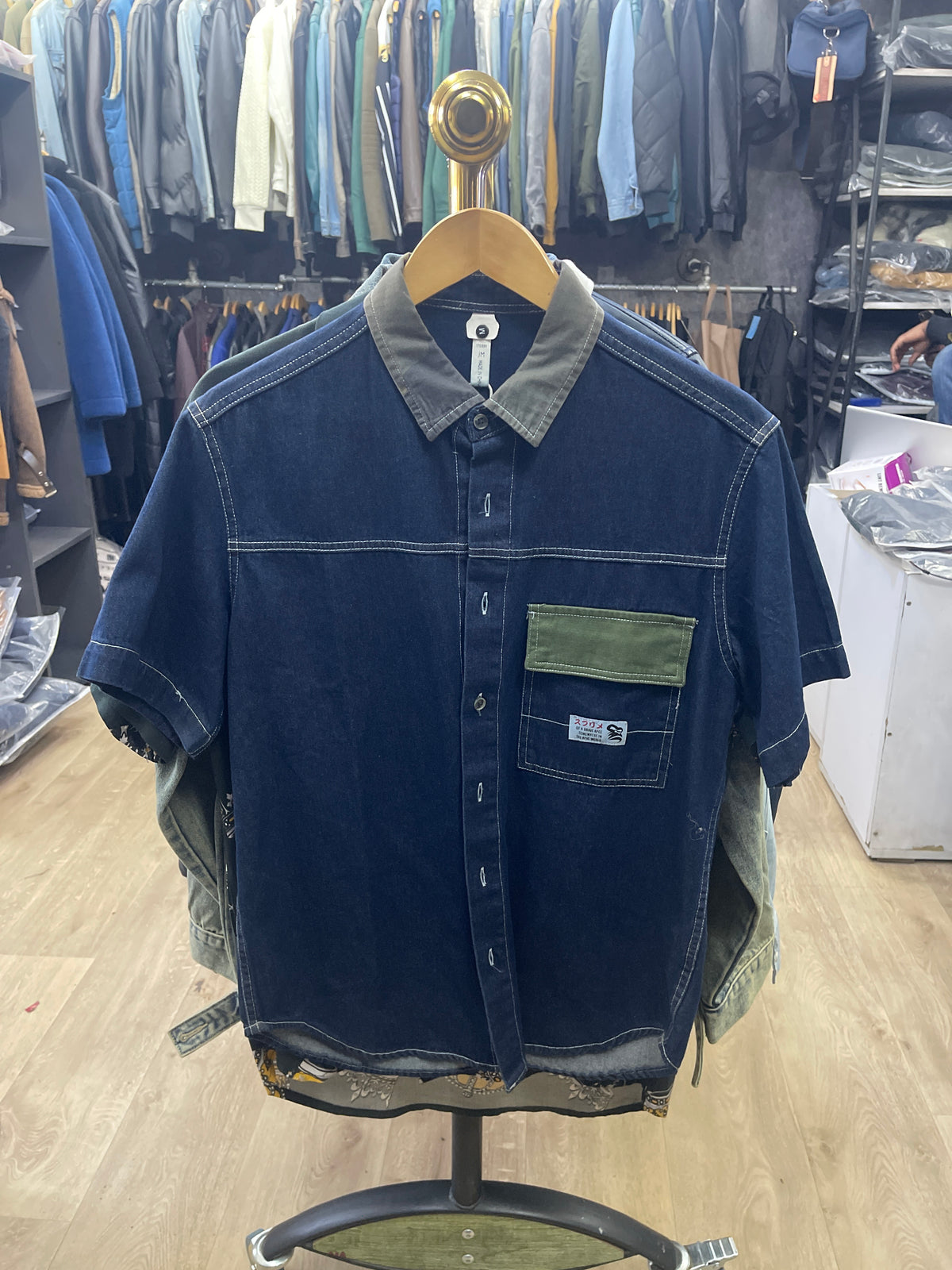 Blue Denim Shirt