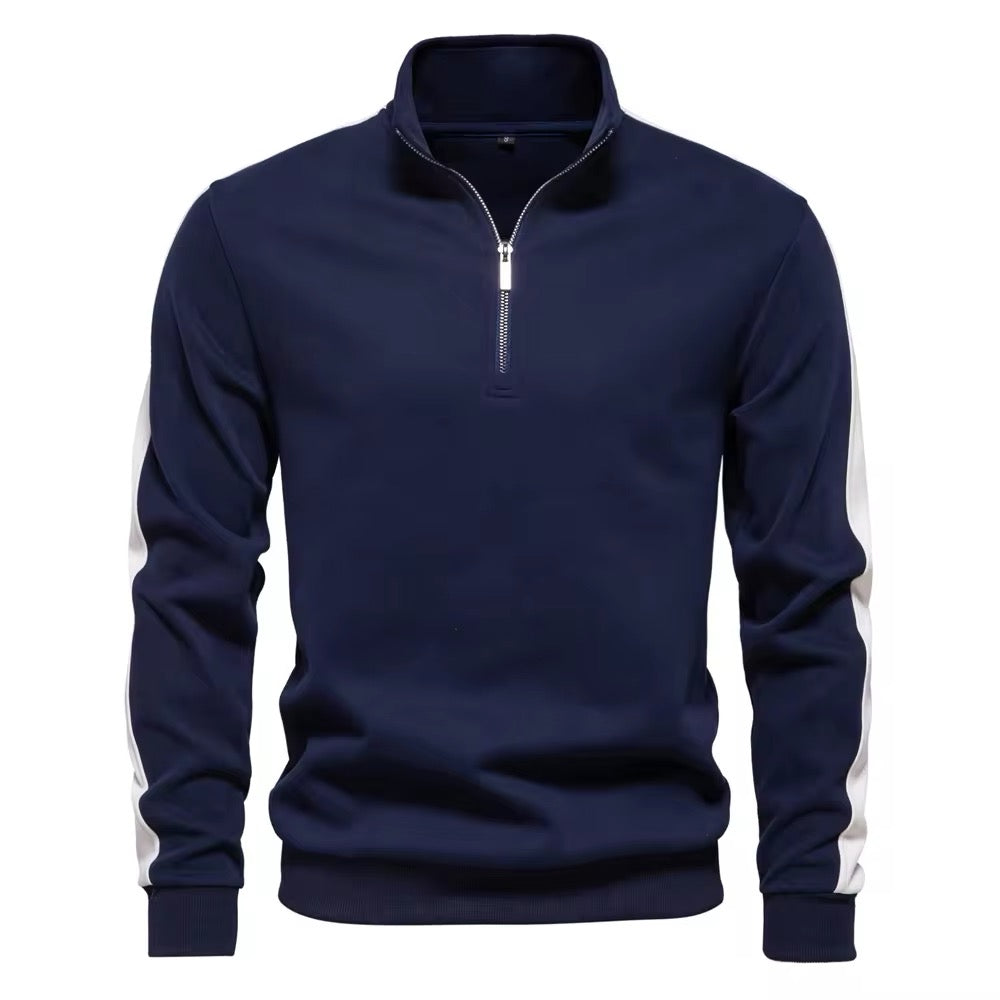 1/4 Zip Sweatshirt (Navy)