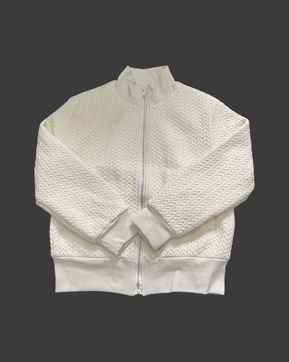 Chain Link Bomber Jacket
