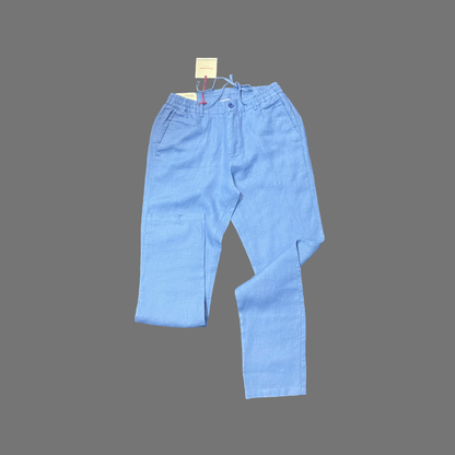 Sky Blue Linen Pants