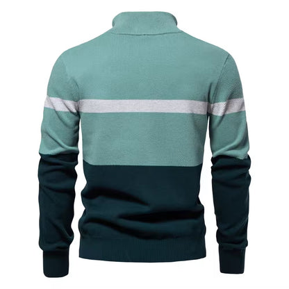 Quarter-Zip Sweater (Green)