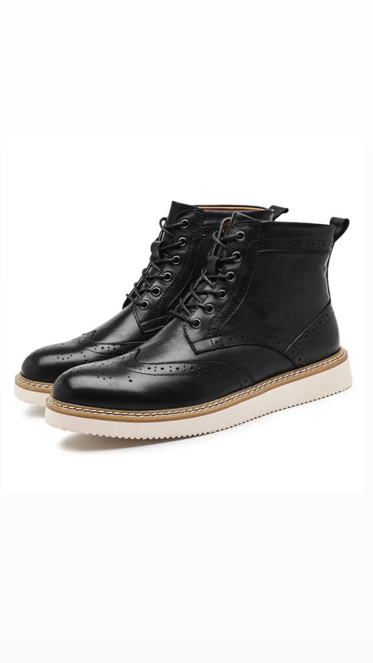 Wingtip Boot (Black)