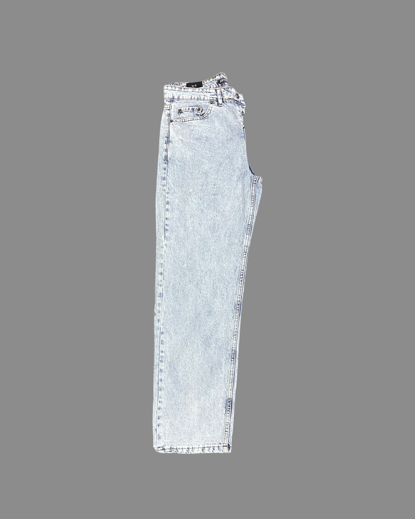 Baggy Denim Pants(Stone Wash)