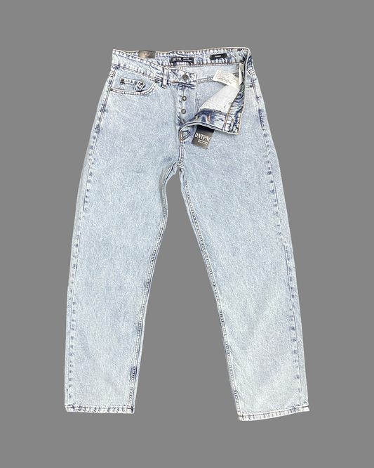 Baggy Denim Pants(Stone Wash)