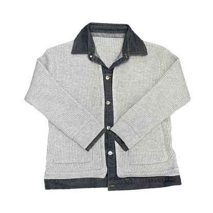 Stylish Cardigan Sweater (Grey)