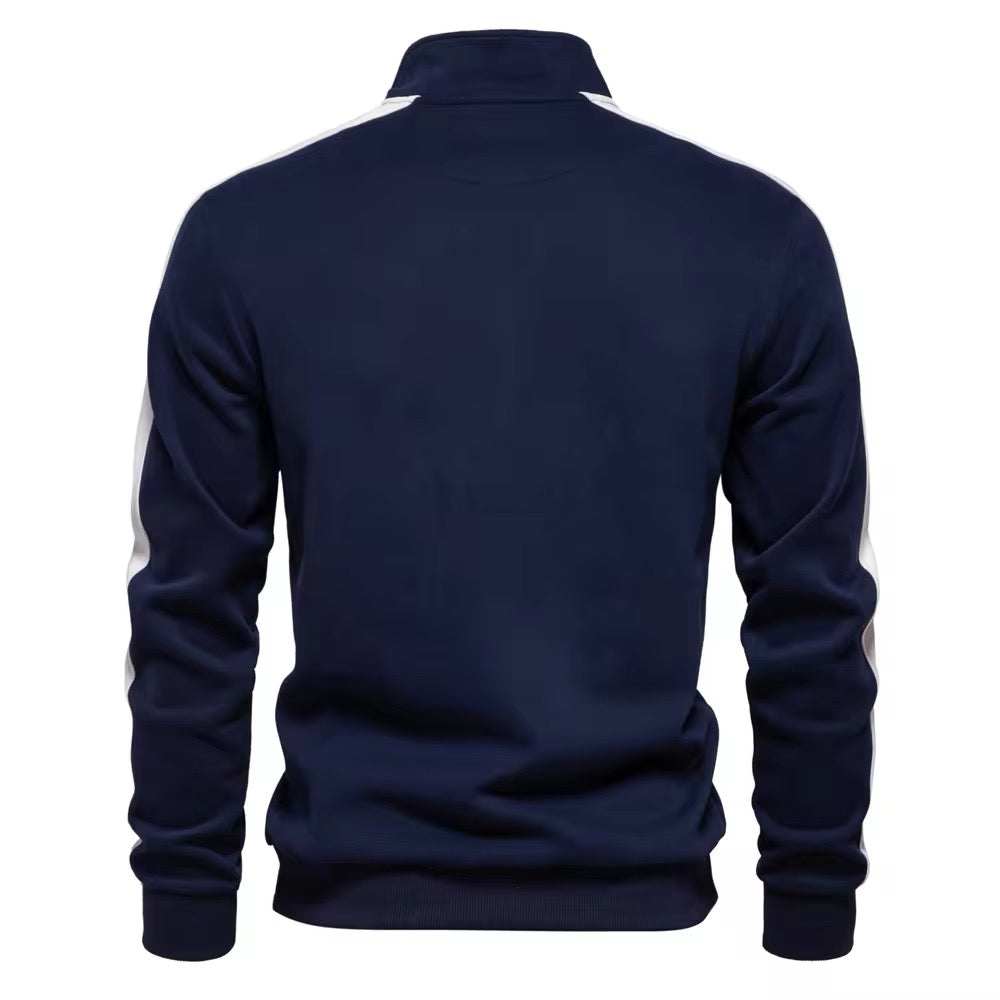 1/4 Zip Sweatshirt (Navy)