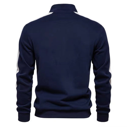 1/4 Zip Sweatshirt (Navy)