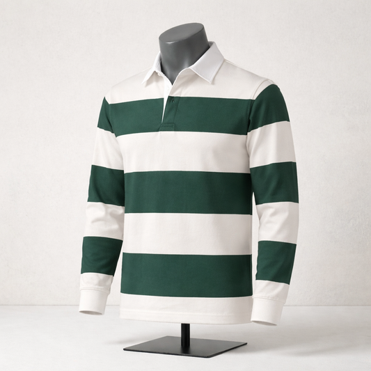 Alfa9 Rugby Shirts- Green