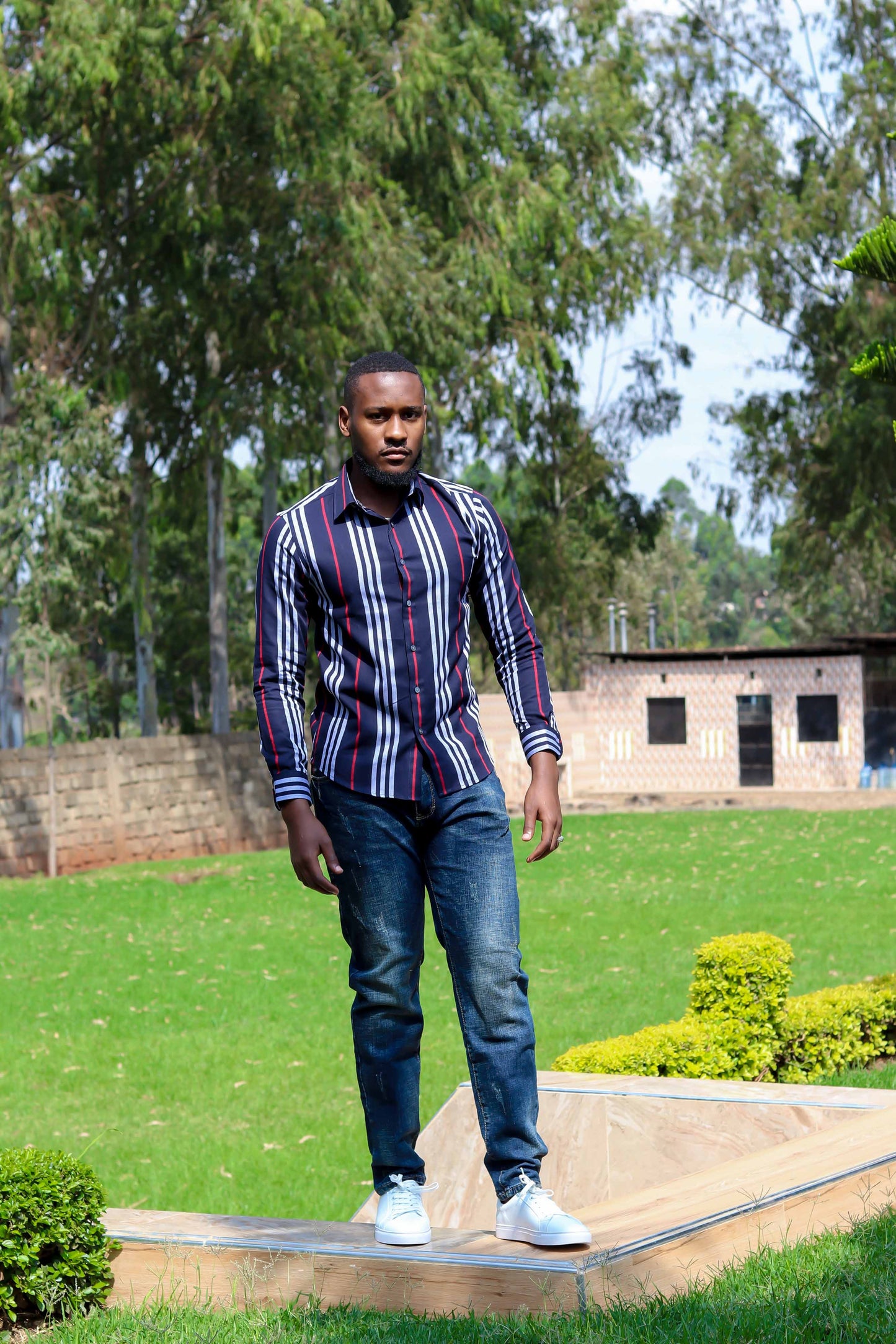 Striped Cotton Shirt