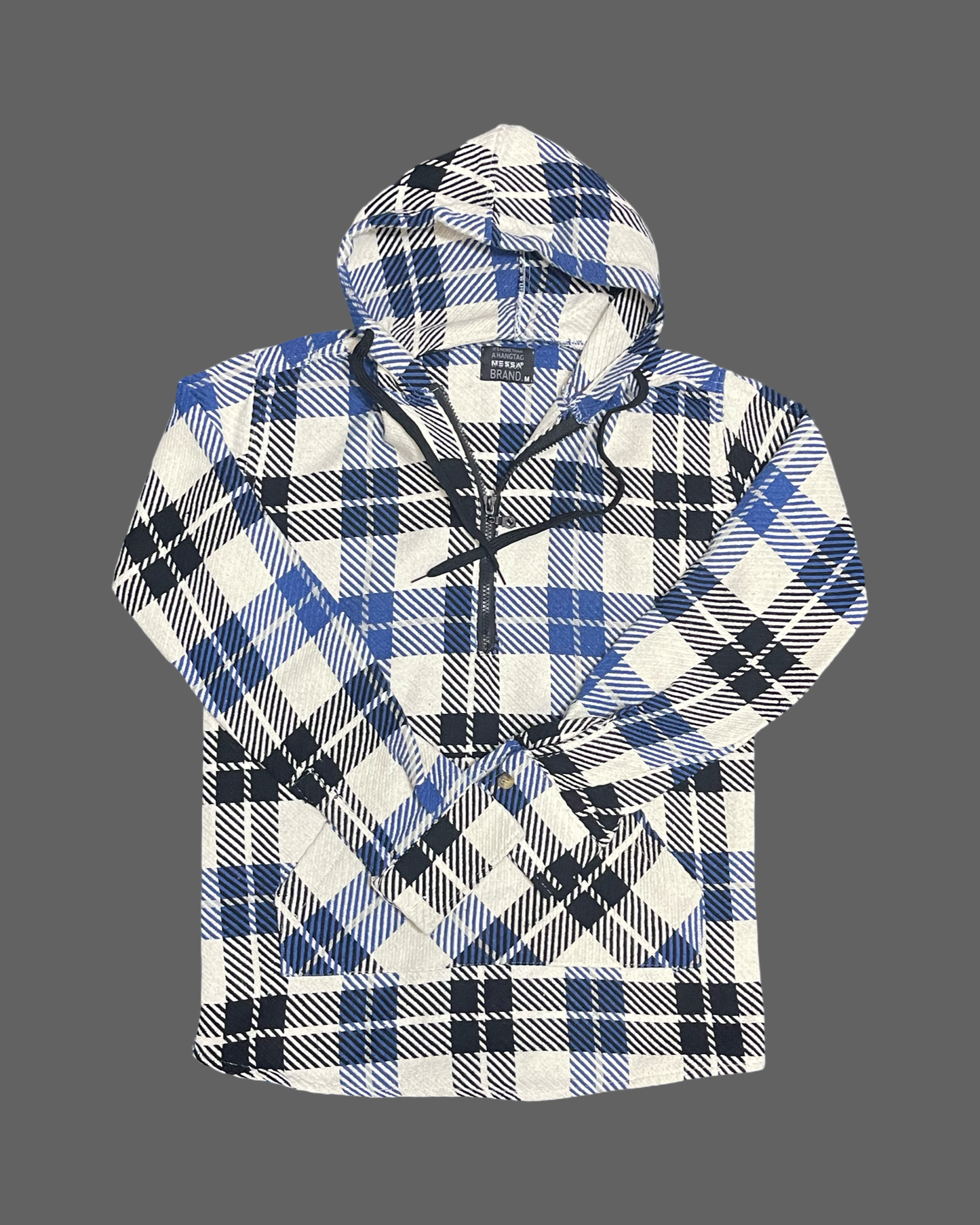 Hooded Flannel Shirt