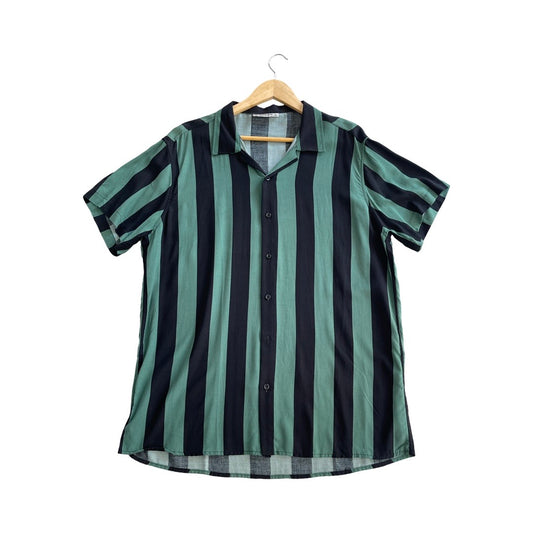 (Copy) Camp Collar Shirt (Green)