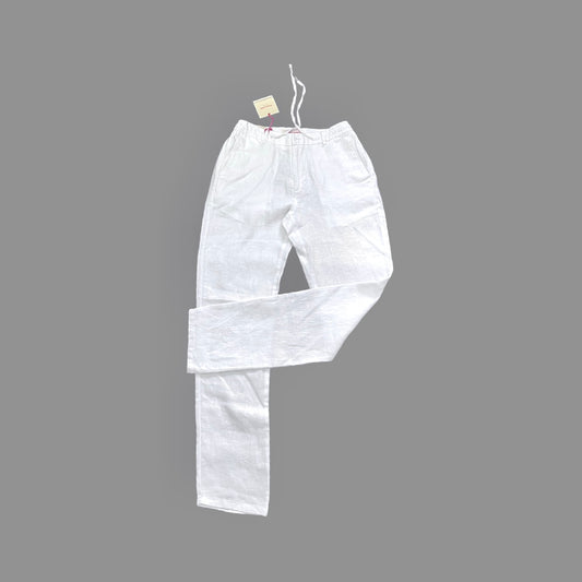 White Linen Pants