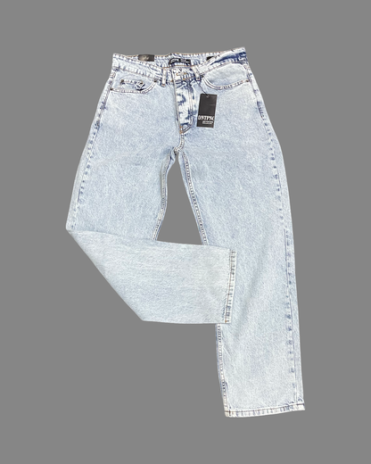 Baggy Denim Pants(Stone Wash)