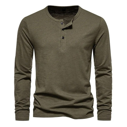 Green Henley T-shirt