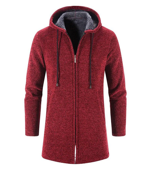 Long Sweater (Wine Red)