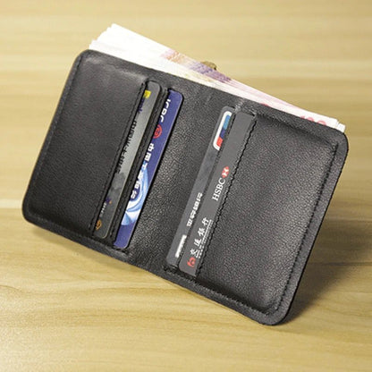 Simple Fold Wallet (Black)