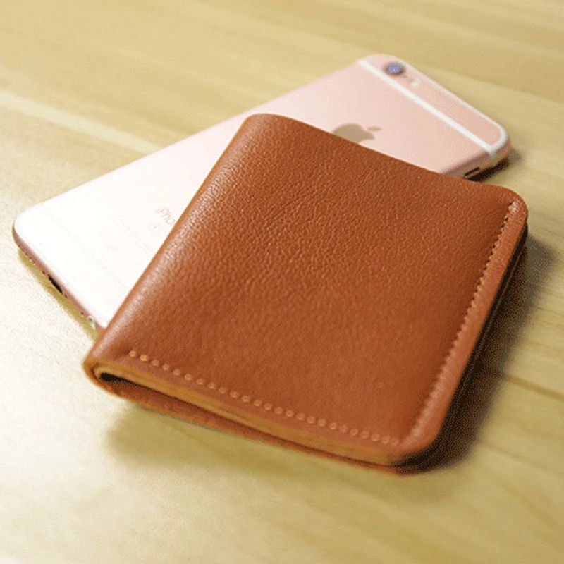 Simple Fold Wallet(Brown)