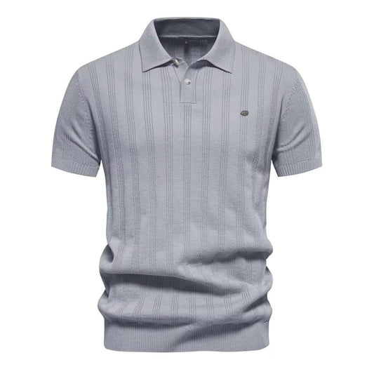 Woven Polo(Grey)