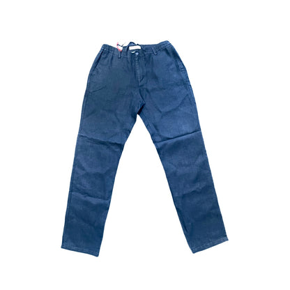 Navy Blue Linen Pants