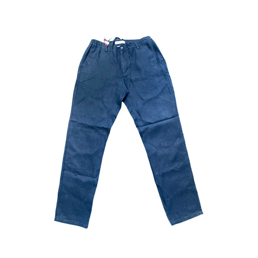 Navy Blue Linen Pants