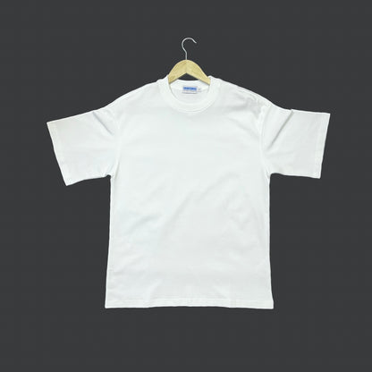 Boxy Crewneck T-Shirt- White