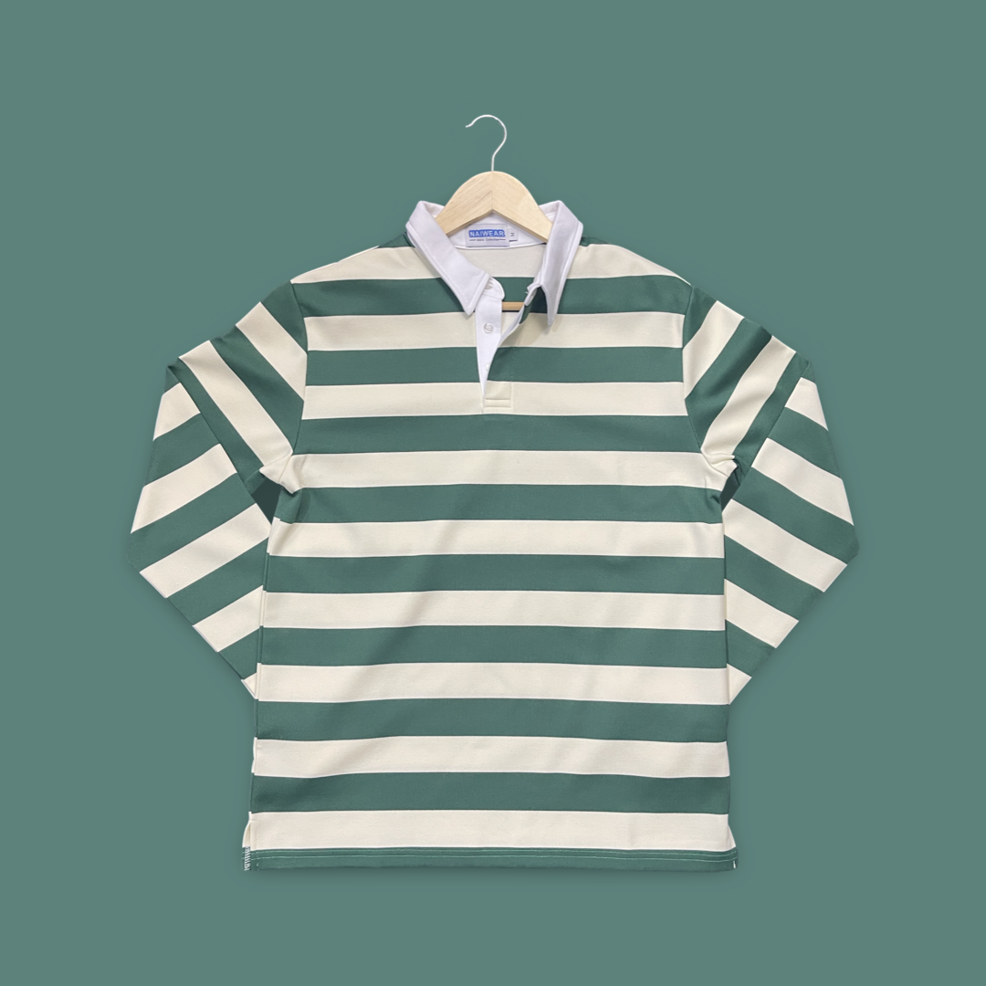 Alfa9 Rugby Shirts- Green