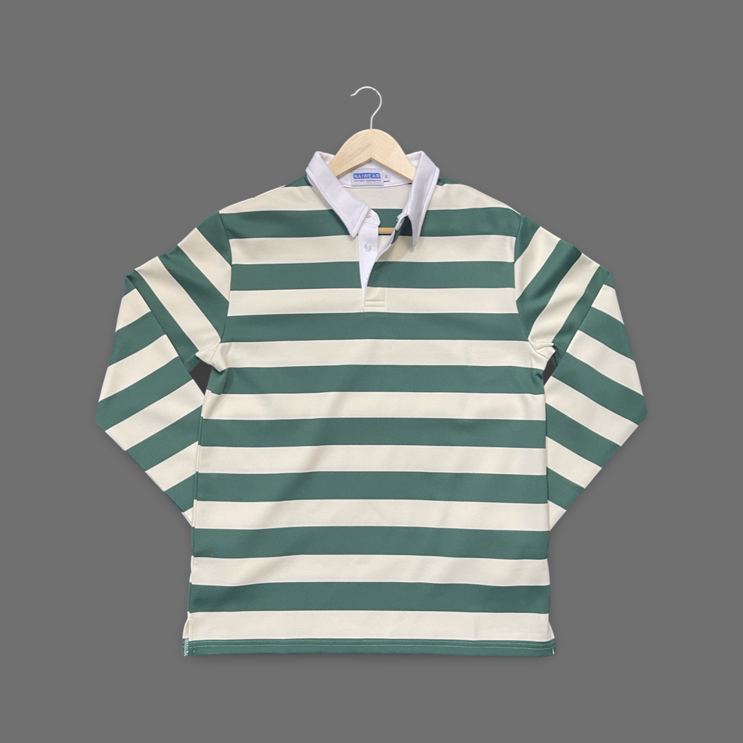 Alfa9 Rugby Shirts- Green
